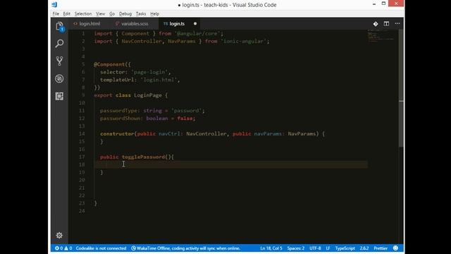 Show Hide Password in Ionic/Angular смотреть онлайн