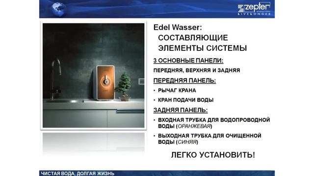 Edel Wasser от Цептер смотреть онлайн
