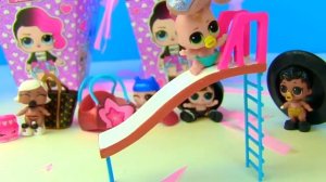 Куклы Лол Мультик! Новогодние сюрпризы Лол для My Toys Pink! lol Surprise Видео для детей