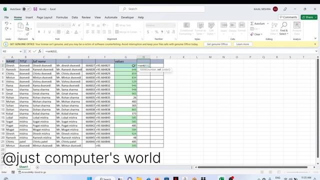 8 amazing tips and tricks of excel you should know | formula and tricks | Microsoft Excel смотреть онлайн