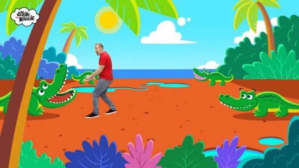 Animal Islands Adventure for Kids with Steve and Maggie | Silly Safari Animals Story