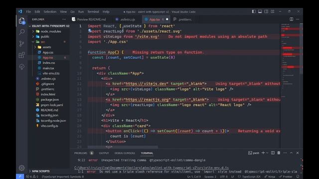Como configurar standard con typescript. Evita conflictos con prettier. смотреть онлайн