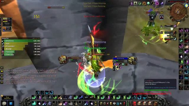 WoW TBC Classic Prepatch Atiesh Resto Druid 3v3 Arena PvP смотреть онлайн