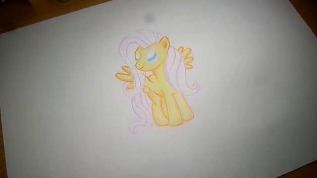 Speed Drawing Fluttershy my little pony / Флаттершай дружба это чудо / как нарисовать пони смотреть онлайн