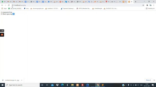 Syntax Overview PHP Tutorials (Hindi) смотреть онлайн