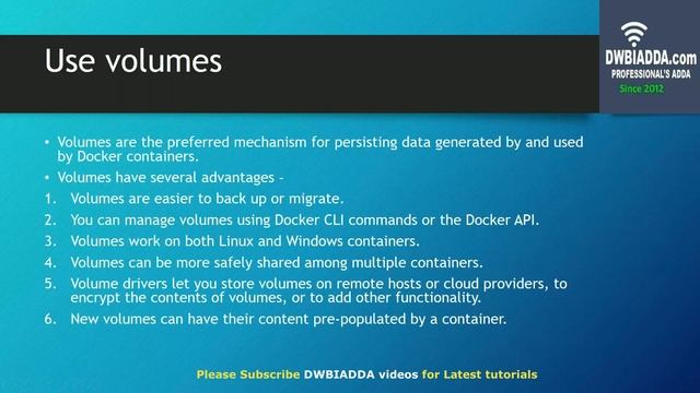 Understanding Concepts of docker volumes | Docker tutorial смотреть онлайн