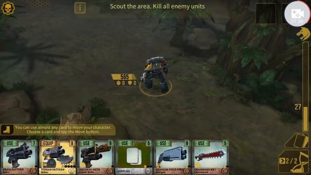 Warhammer 40k Space Wolf : Game Tutorial (Android) смотреть онлайн
