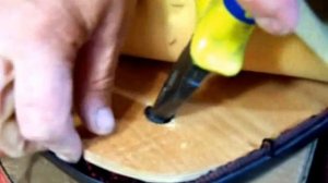 Разборка спинки офисного стула