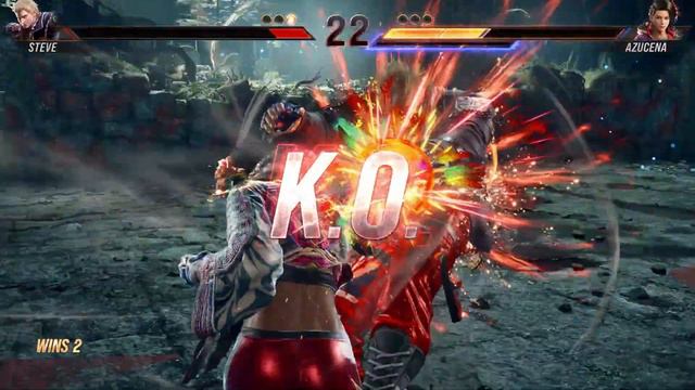 Tekken 8 | Good Steve Fox vs Crazy Parry Azucena Keyboard Player FT3 ! смотреть онлайн
