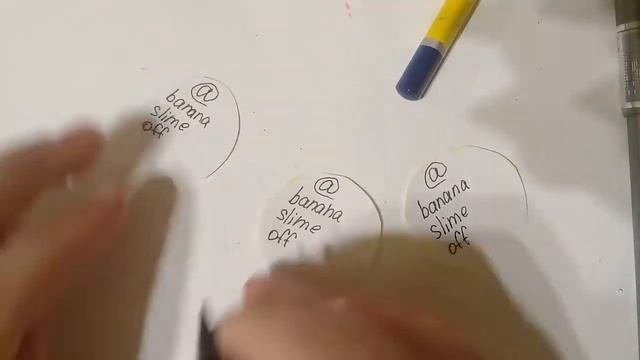 Делаю наклейки для баночек под слаймы) смотреть онлайн