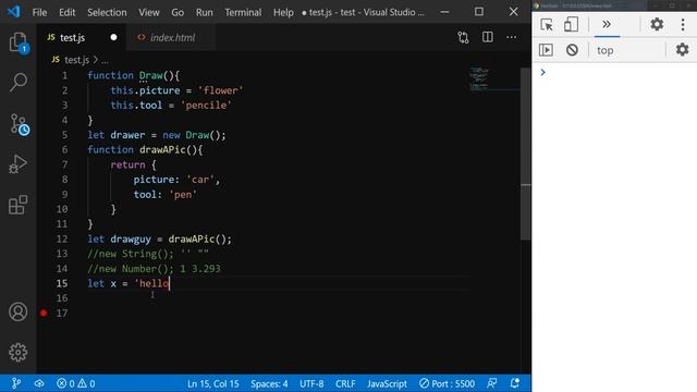 Javascript | Constructer Property смотреть онлайн