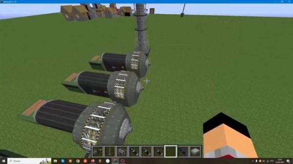 КАК ПОСТРОИТЬ РБМК-1000 В МАЙНКРАФТЕ Hbm's Nuclear Tech Mod