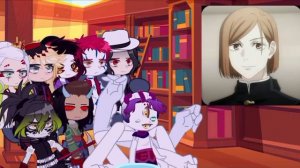 Uppermoons + Muzan React To Itadori As New Demon Slayer || Gacha React