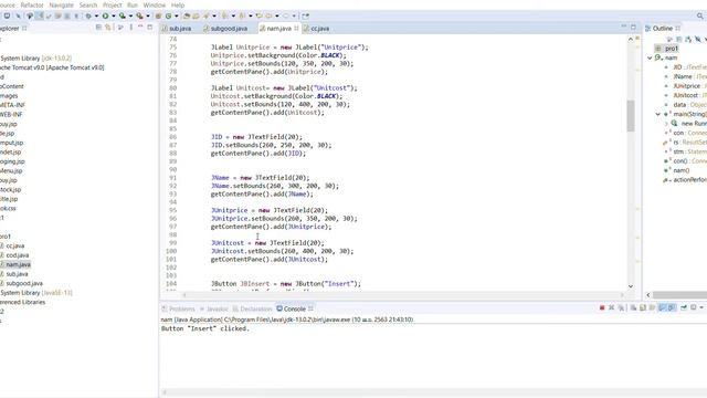 eclipse workspace Project1 src pro1 nam java Eclipse IDE 2563 04 10 21 41 10 смотреть онлайн
