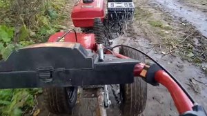 мотоблок асилак катаюсь по грязи