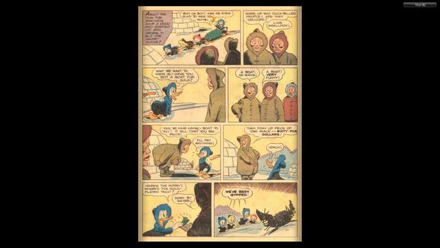 DISNEY Dell Four Color Comics #0256 Donald Duck смотреть онлайн