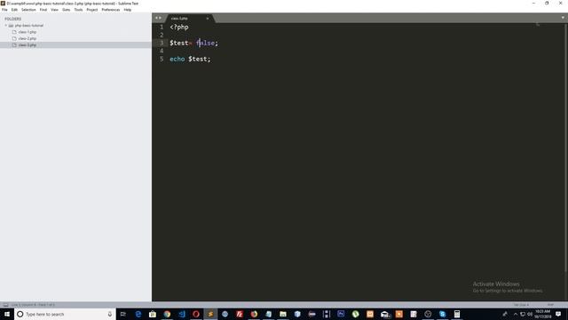 PHP Procedural Bangla Tutorial part-3 (data types) смотреть онлайн