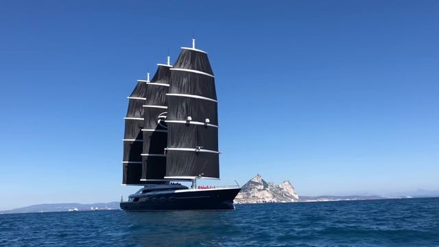 Worlds largest Sailing Yacht Black Pearl смотреть онлайн