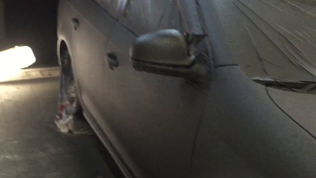 Полная покраска VolksWagen Jetta в Raptor U-Pol черный цвет смотреть онлайн