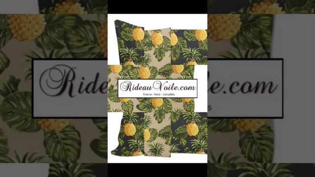 Tissu Rideauvoile ameublement décoration tapisserie motif imprimé Exotique Tropical rideau voilage смотреть онлайн