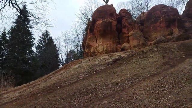 Красные камни. Достопримечательность г.Кисловодск. смотреть онлайн