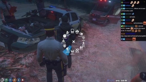 Summit1g HILARIOUS Swimming Chase With ZIGGY! | GTA 5 NoPixel RP