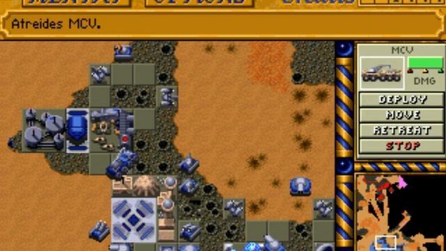 Dune II: The Building of a Dynasty (Atreides: Mission 9) (Westwood) (MS-DOS) [1992] [PC Longplay] смотреть онлайн