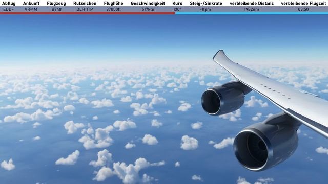 Flight Simulator 2020 | Frankfurt - Malé / Malediven (EDDF-VRMM) | Boeing 747-8i | Lufthansa | IVAO смотреть онлайн