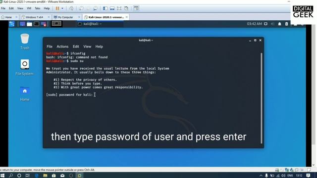 ifconfig command fixed | fix kali linux ifconfig command смотреть онлайн