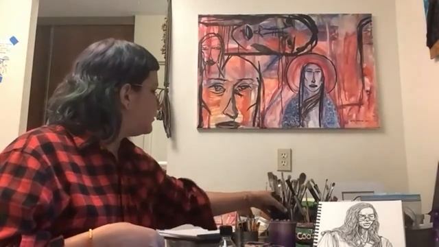 Cornwall Art Hive Presents In the Artist's Studio with Jade Thompson смотреть онлайн