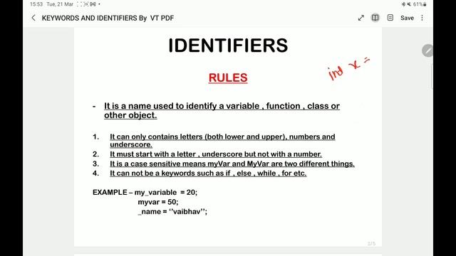 What is Keywords and Identifiers | Python | C | C++ смотреть онлайн