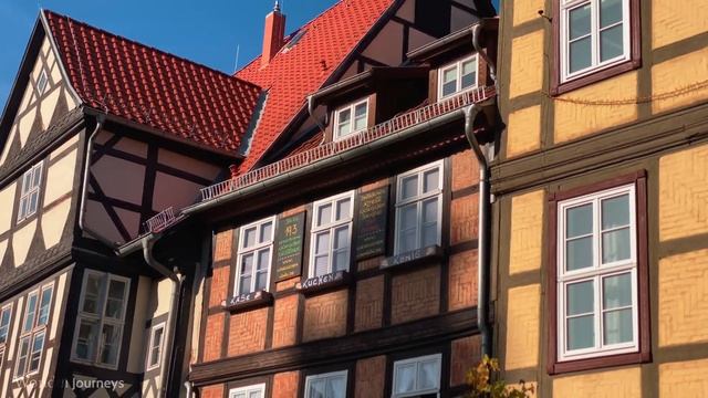 Quedlinburg - UNESCO World Heritage 4K - Walk & Drone