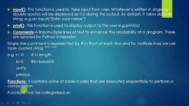 Class 12||Ch-1 Review of Python ||Part-2 смотреть онлайн