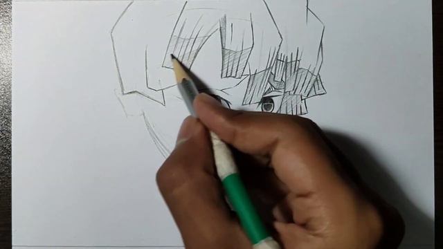 Zenitsu drawing tutorial form anime Demon slayer | how to draw Zenitsu step by step смотреть онлайн