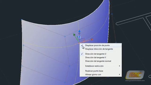 38.3.5-c Autocad 2013. Superficies. смотреть онлайн