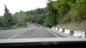 Дорога,серпантин,Лазаревское