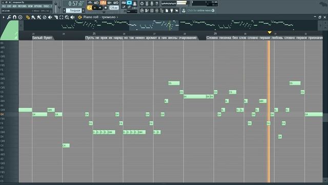 Ландыши ландыши светлого мая привет - караоке ноты смотреть онлайн