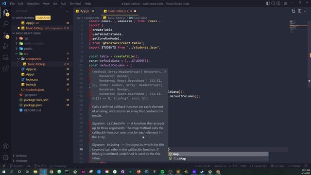 React Table 8 - Basic Table हिंदी में смотреть онлайн