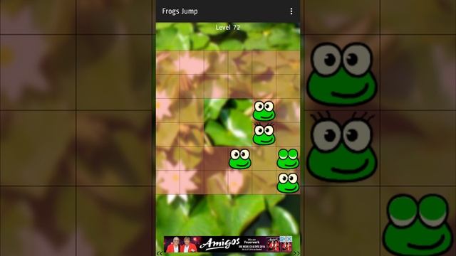 Frogs Jump Free - Level 72 - Lösung Solution Walkthrough смотреть онлайн
