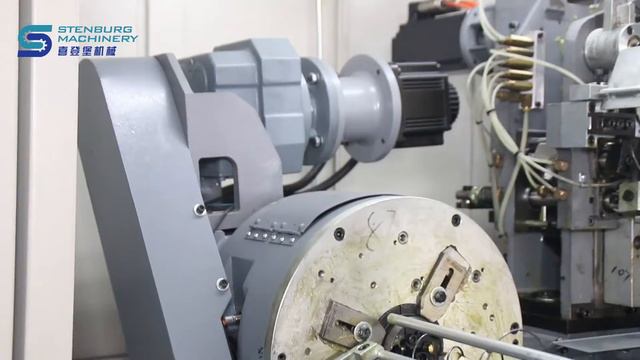 SX-80is High Speed Bonnell Spring Coiling Machine смотреть онлайн