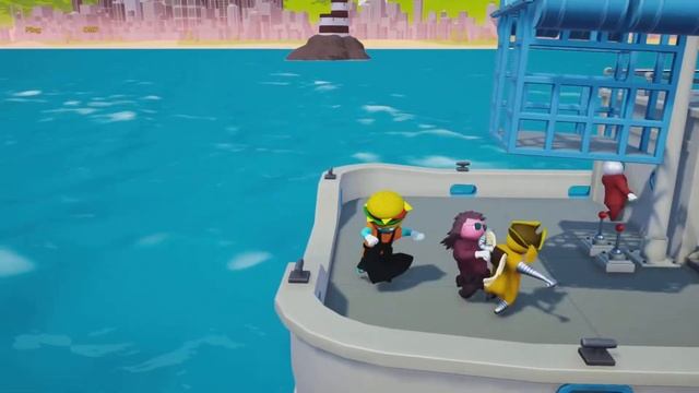 Gang Beasts Don't mess with burger Man смотреть онлайн
