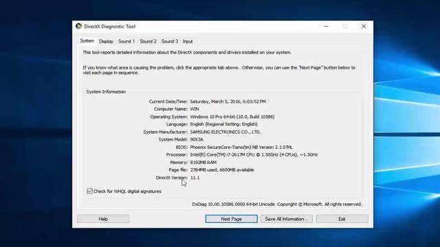 DirectX Windows 10 || Check version!! - Howtosolveit смотреть онлайн
