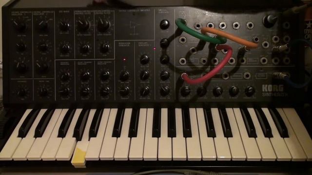 Korg MS-20 A Simple Techno Loop 14 #korgms20