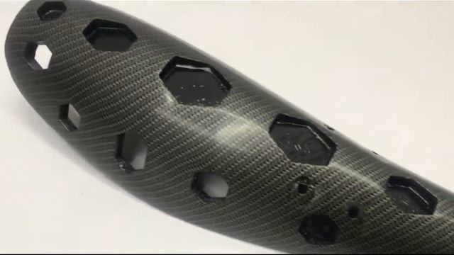 Накладки протеза, карбон в полуглянц. смотреть онлайн