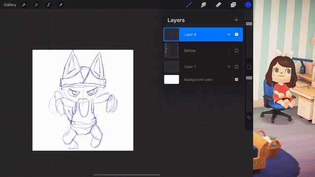 DRAWING VILLAGERS! (Based on Comment Descriptions) - Animal Crossing New Horizons смотреть онлайн