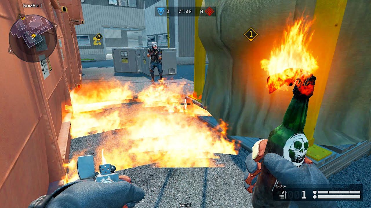 ГРАНАТЫ БОЛЬШЕ НЕ НУЖНЫ! МОЛОТОВ В ВАРФЕЙСЕ, ОБНОВЛЕНИЕ смотреть онлайн