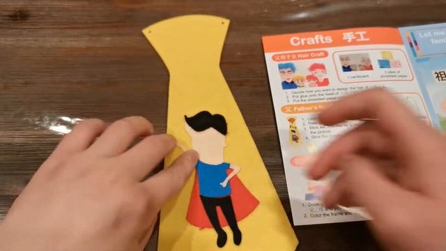 Arts and Craft - Father's necktie Craft смотреть онлайн