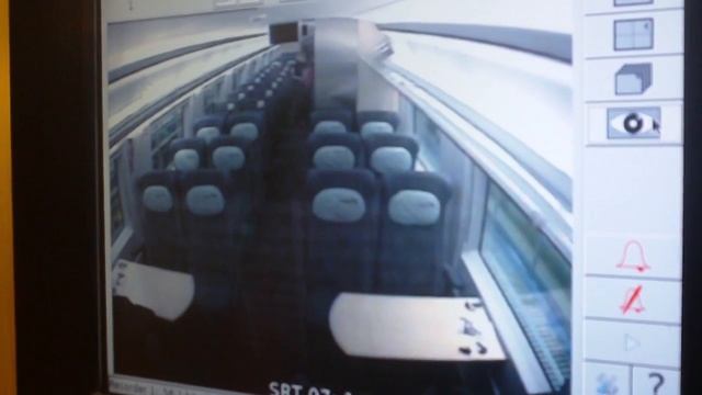 Видеонаблюдение в "Сапсане" смотреть онлайн