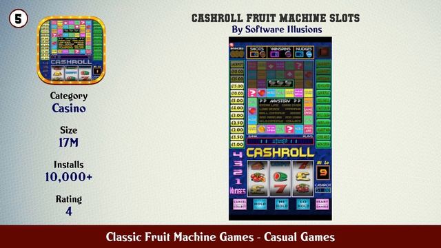 Top 10 Classic Fruit Machine Games Android Games смотреть онлайн
