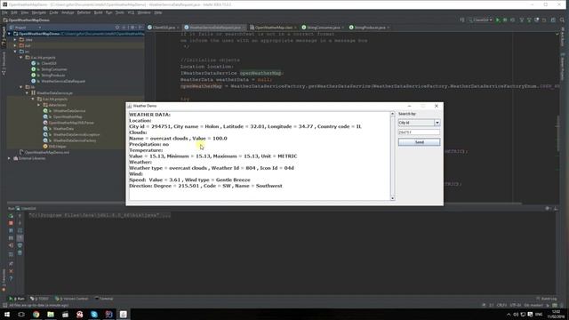 Open Weather Map Demo video смотреть онлайн
